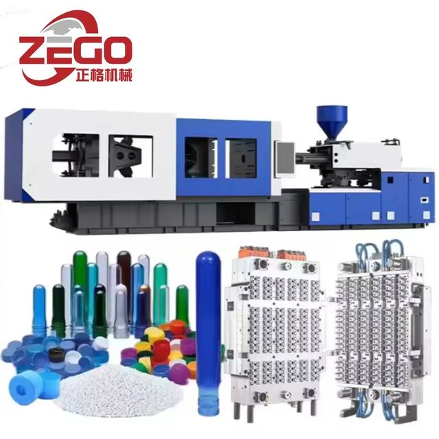 48 Cavity ZEGO ZG450L Yogurt Lid Making Machine Plastic Bottle Caps Injection Molding Machine for 5 Gallon Cap Production Line