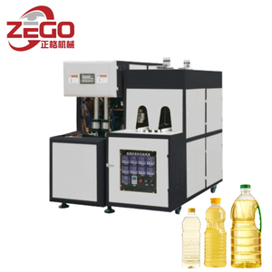 Easy operate 800-1000BPH 2cavity semi automatic bottle blowing machine for 5L bottle 