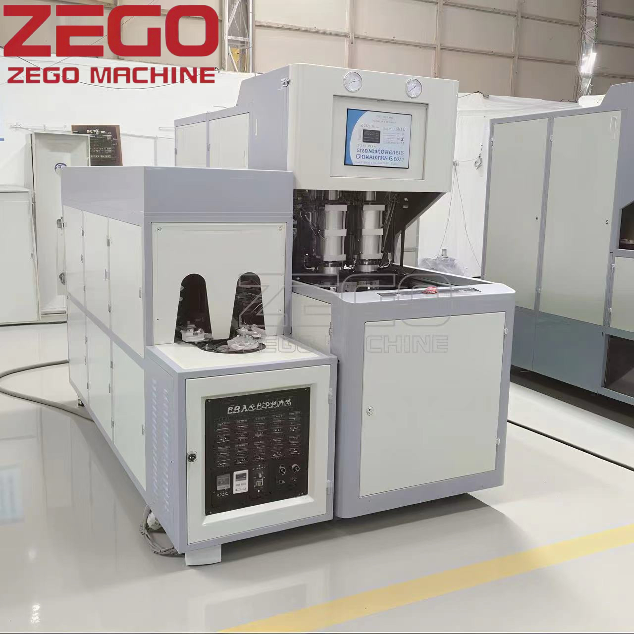 Easy Operating Semi Automatic Plastic Bottles Making Machines Pet Bottle Blowing Machine of Jar bottle Price