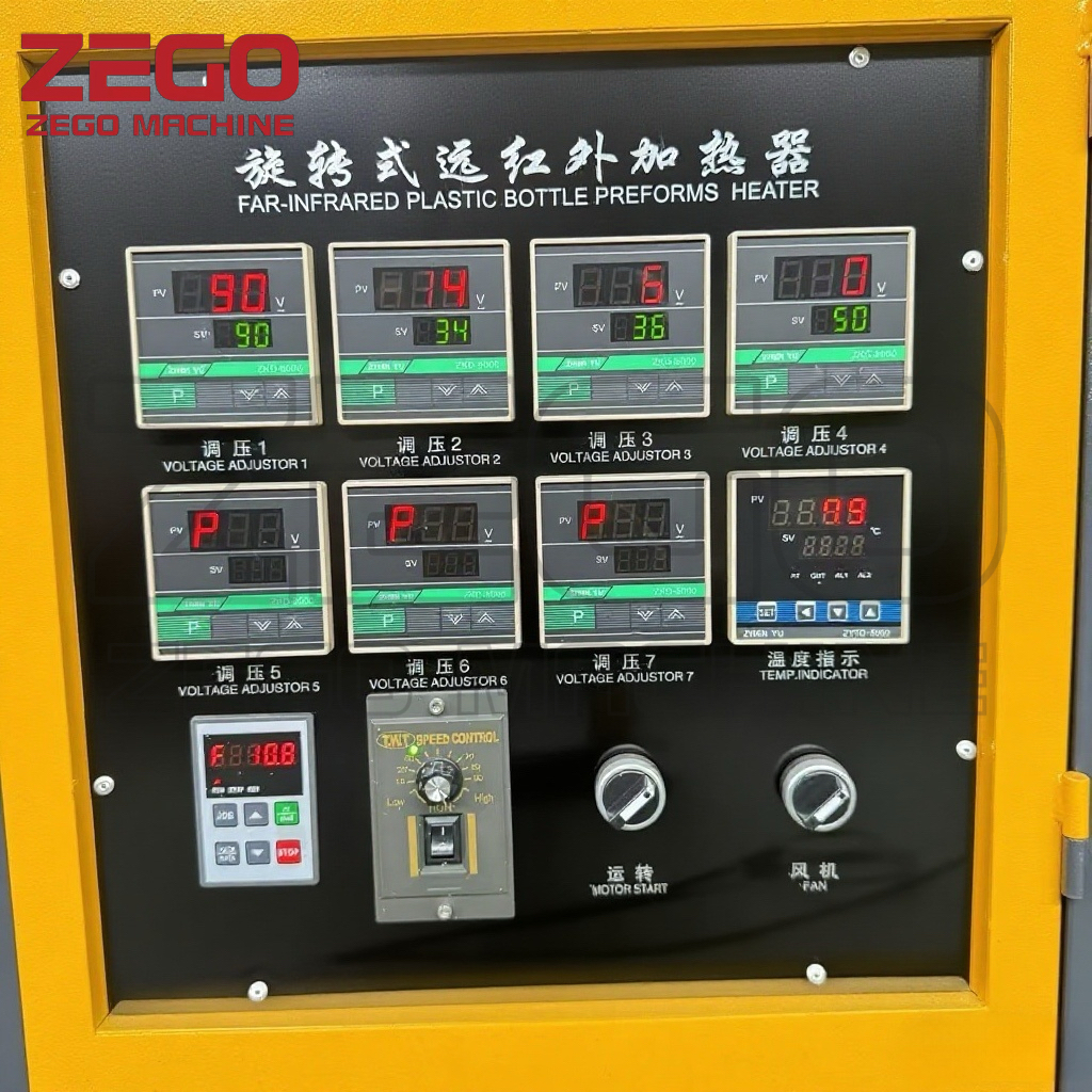 High quality 500BPH 1 cavity semi automatic bottle blowing machine for 5L bottle 