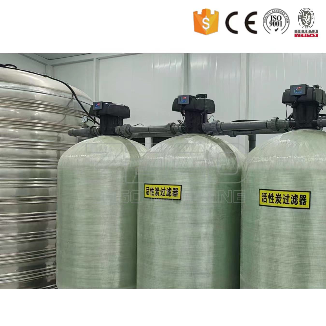 Fully Automatic Water Filter Purification Commercial Industrial Water Treatment Equipment