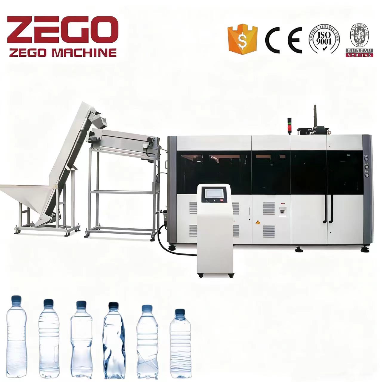 High Speed Adjustable Pitch 12000BPH Full Servo Automatic Bottle Stretch Molding Machine