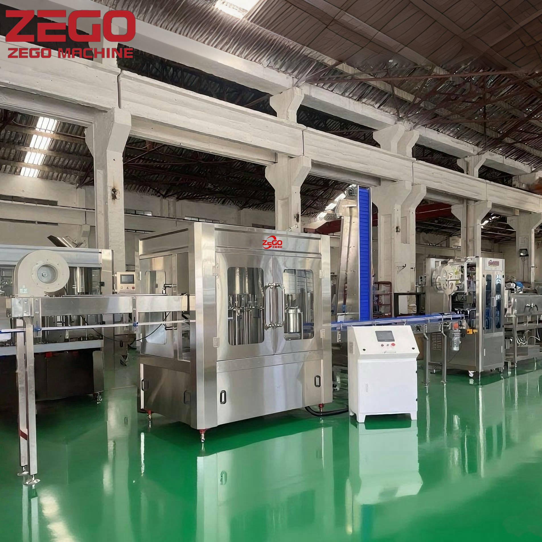 2000BPH High Efficiency Automatic Top Pure Water Liquid Filling Machine Production Line Solutions