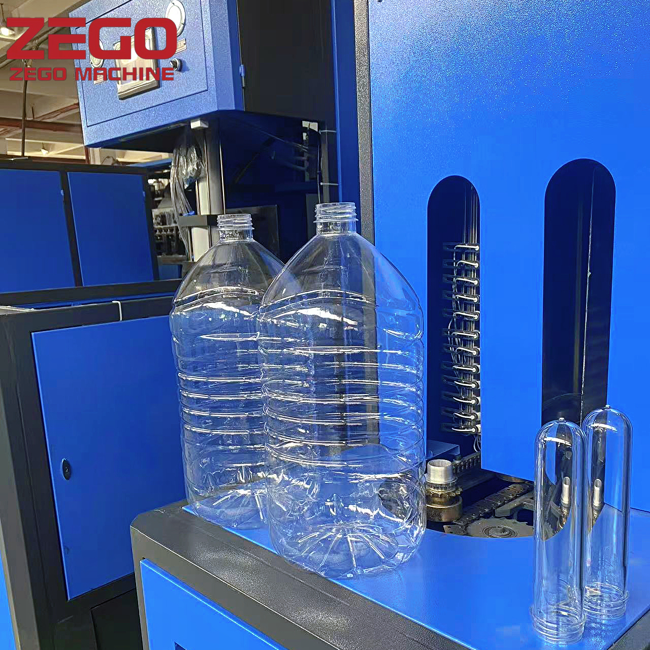 High quality 300BPH 1 cavity semi automatic bottle blowing machine for 10L bottle 