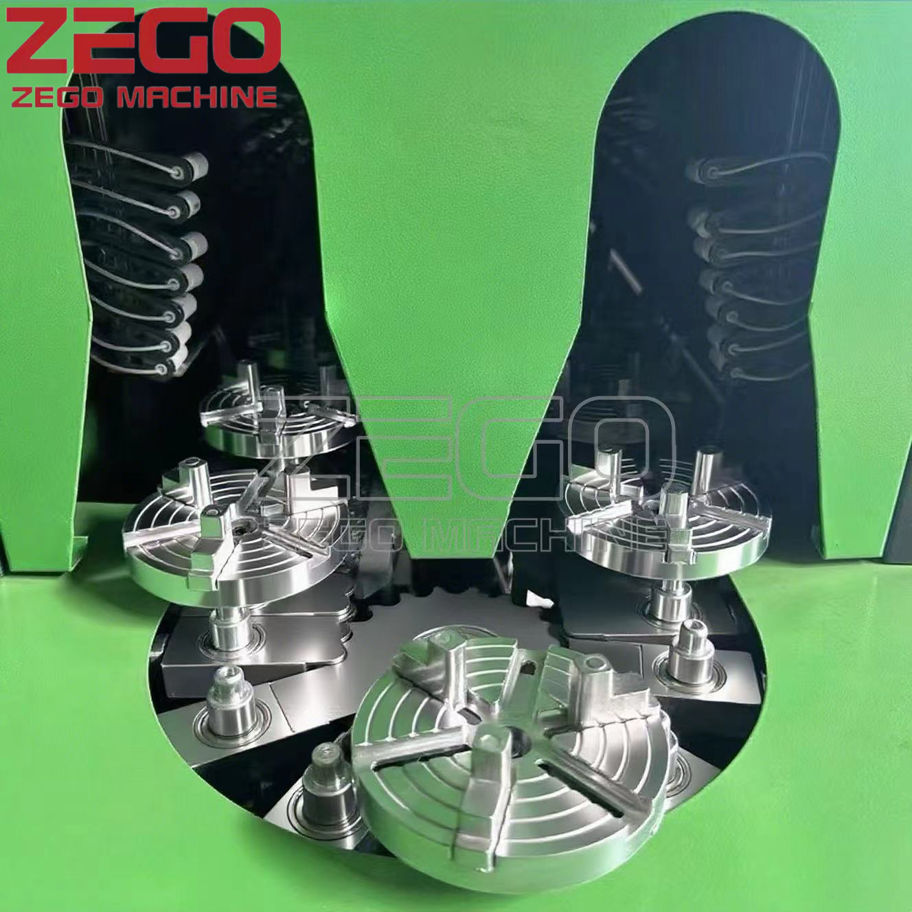 Easy Operating Semi Automatic Plastic Bottles Making Machines Pet Bottle Blowing Machine of Jar bottle Price