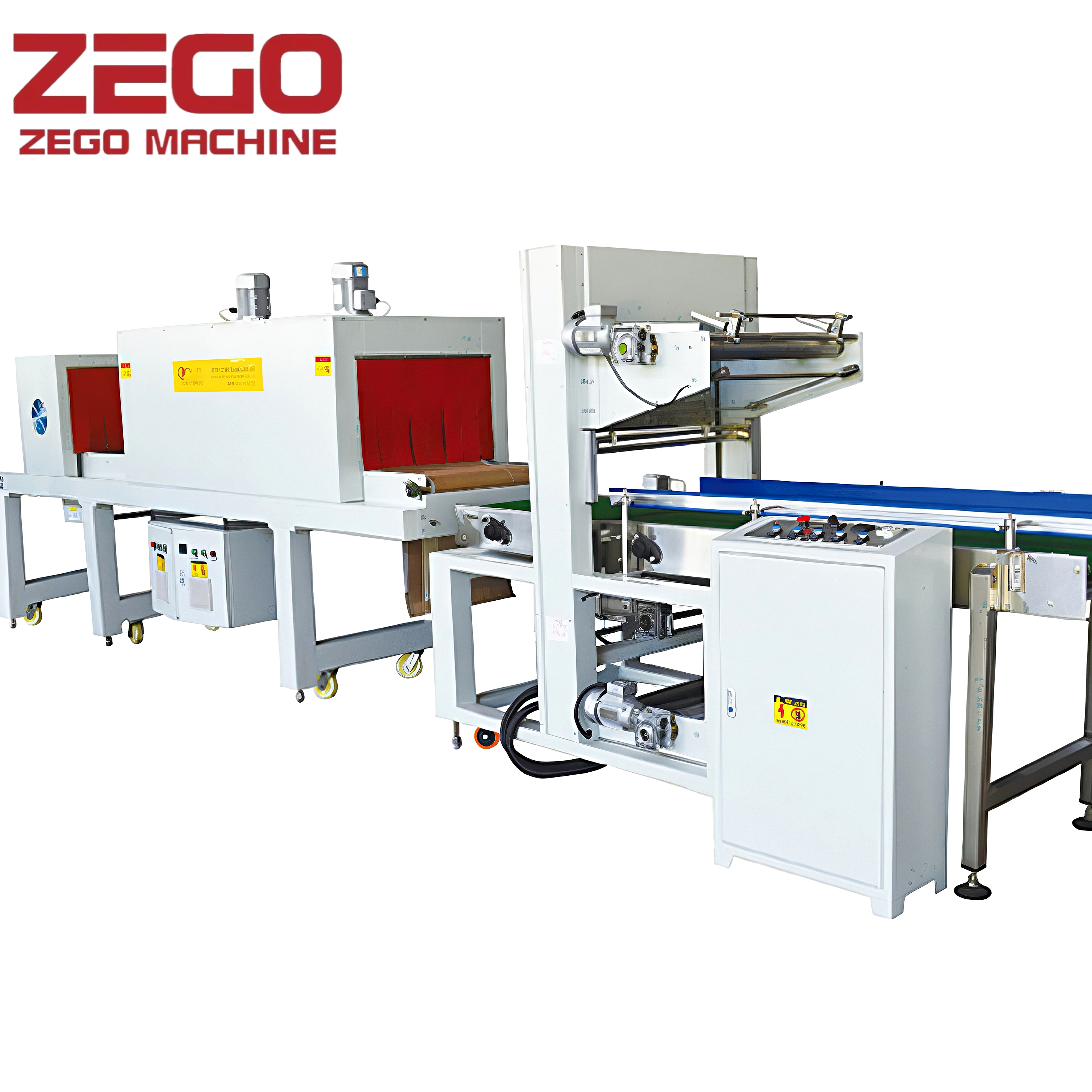 Water Beverage Oil Bottle Shrink Wrapping Production Automatic Shrink Packer Line