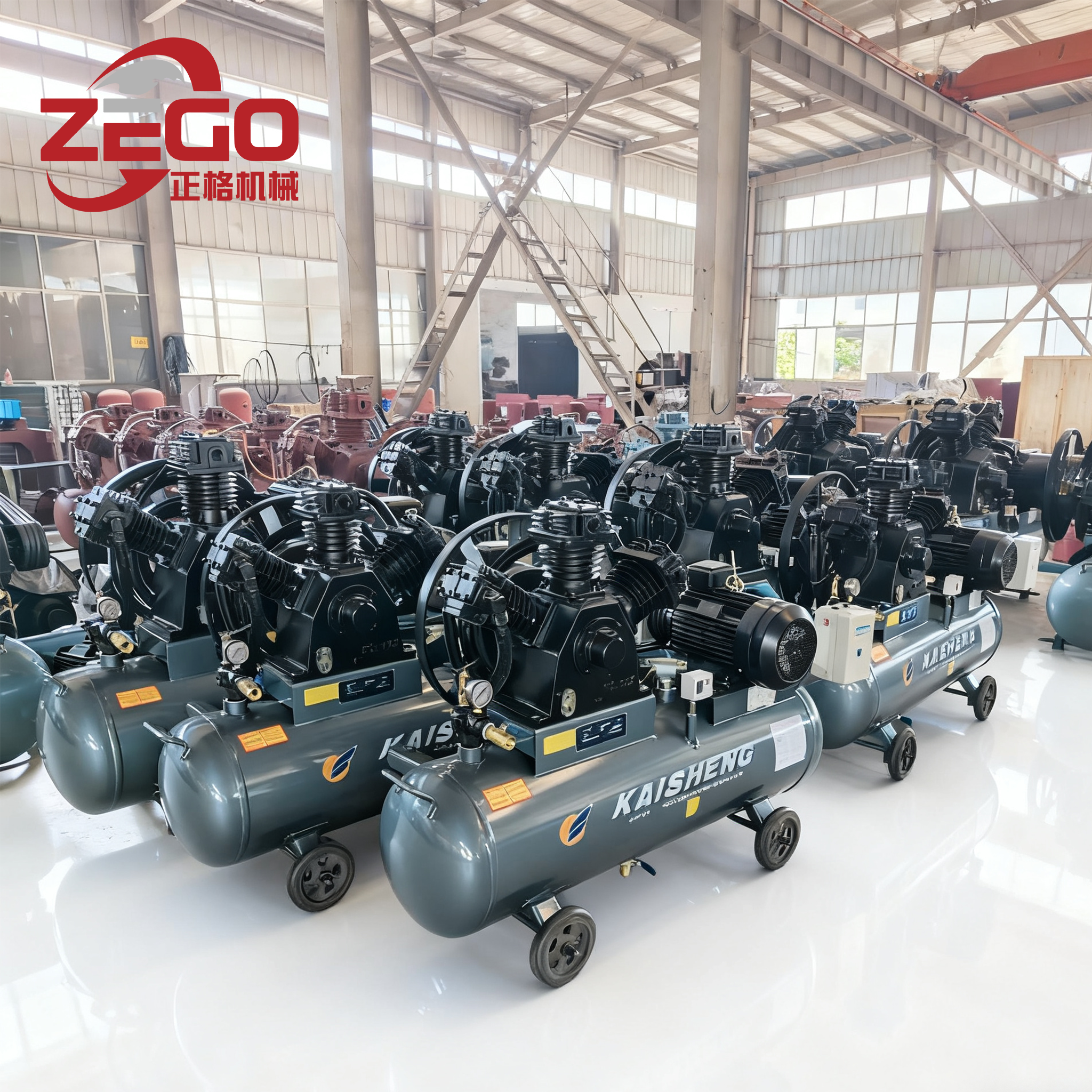Industrial Screw Type Air Compressor Inverter 15KW 20 HP 70CFM High Efficiency Rotary Air Compressor Machine