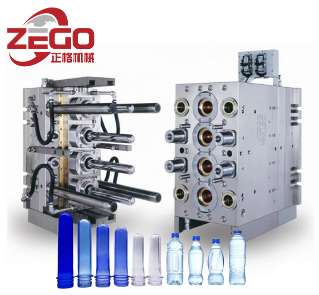 PET Preform Molding Injection PET Plastic Mold Hot Runner Water Bottle Preform Mold