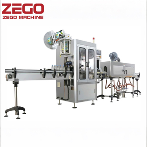 Plastic Water Bottles Half-Label Shrink Sleeve Applicator