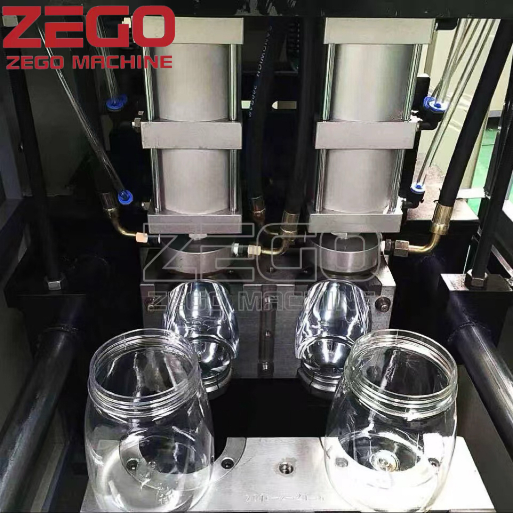 Easy Operating Semi Automatic Plastic Bottles Making Machines Pet Bottle Blowing Machine of Jar bottle Price