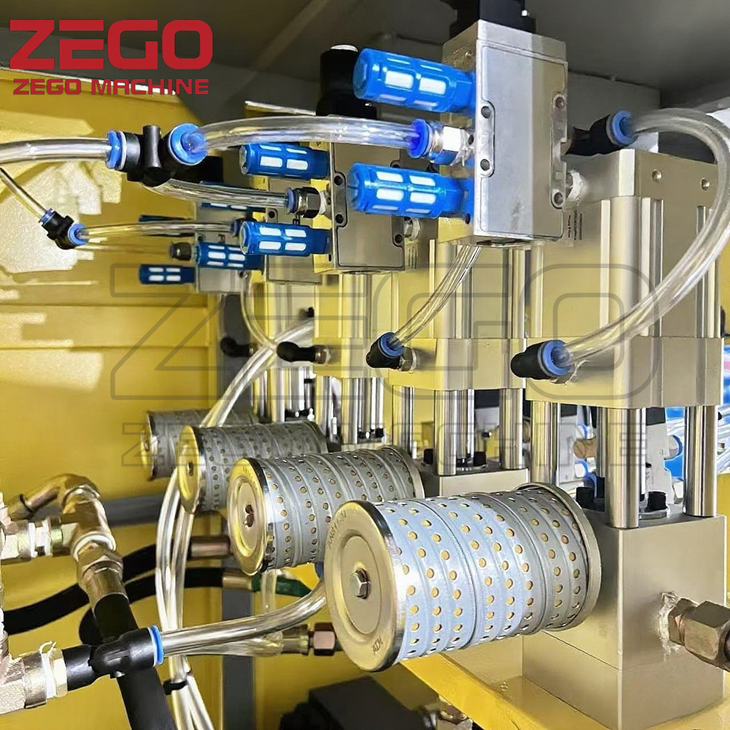 High quality 500BPH 1 cavity semi automatic bottle blowing machine for 5L bottle 