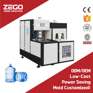 Precise 100BPH 5-Gallon Semi-Automatic PET Bottle Blow Molding Machine Plc Controlled Bottle Making Machine