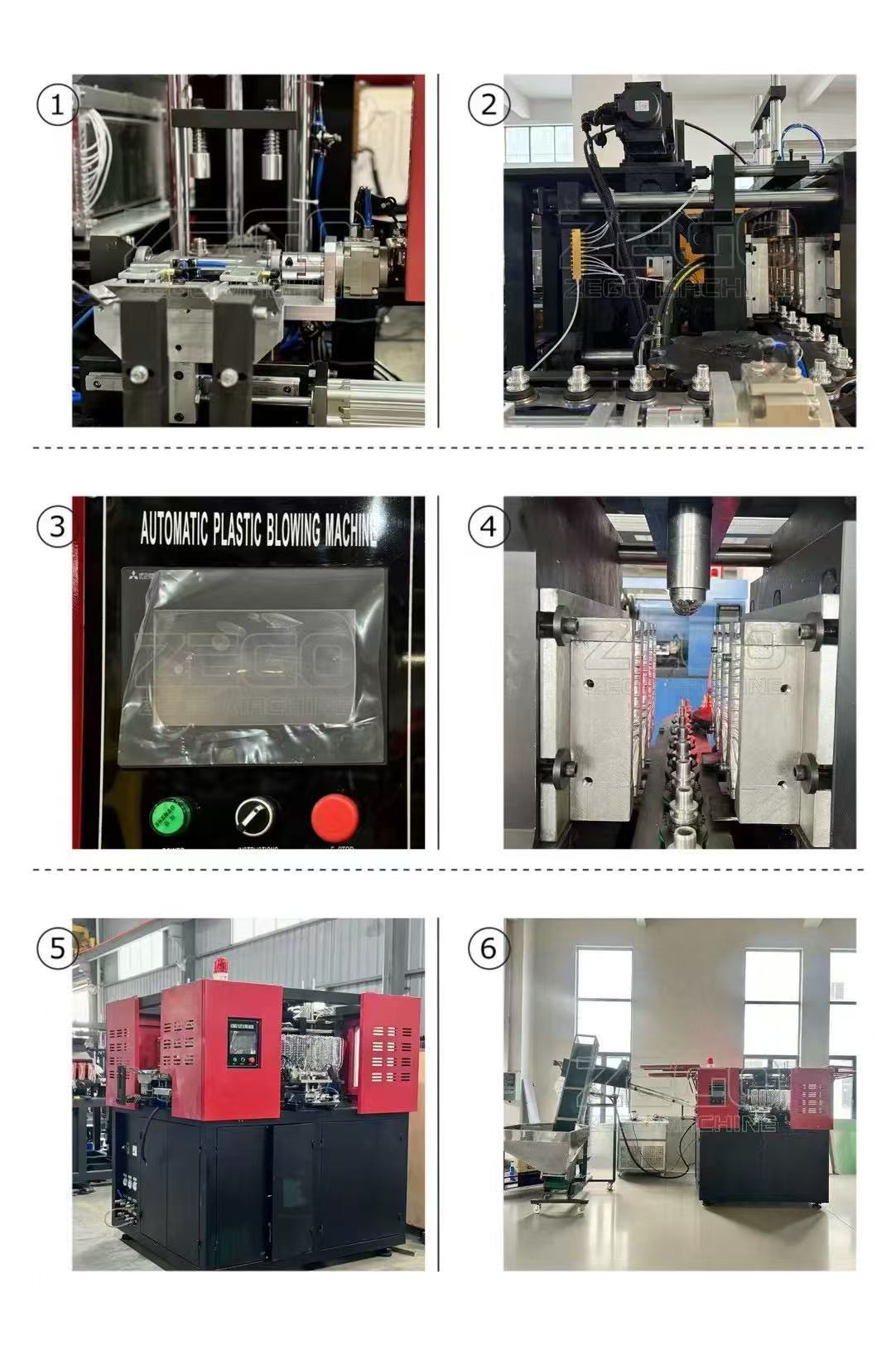 High Speed Fully Automatic ZG2000 Blowing Machinery 2L 2000BPH Plastic Water Bottle Making Machine
