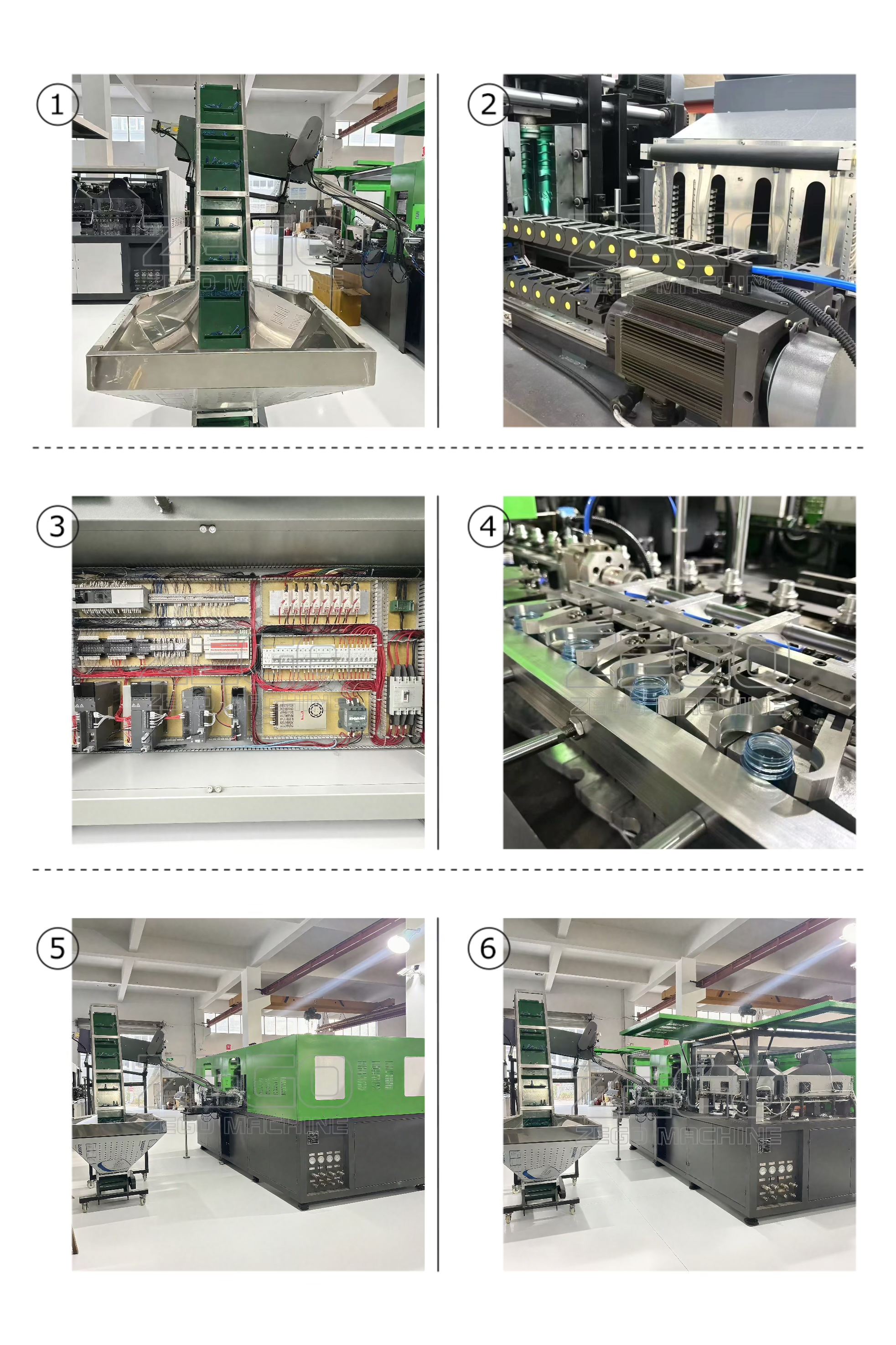 High Stability Automatic ZG4000 Bottle Blowing Machine Production Line Plastic PET Bottle Making Machine